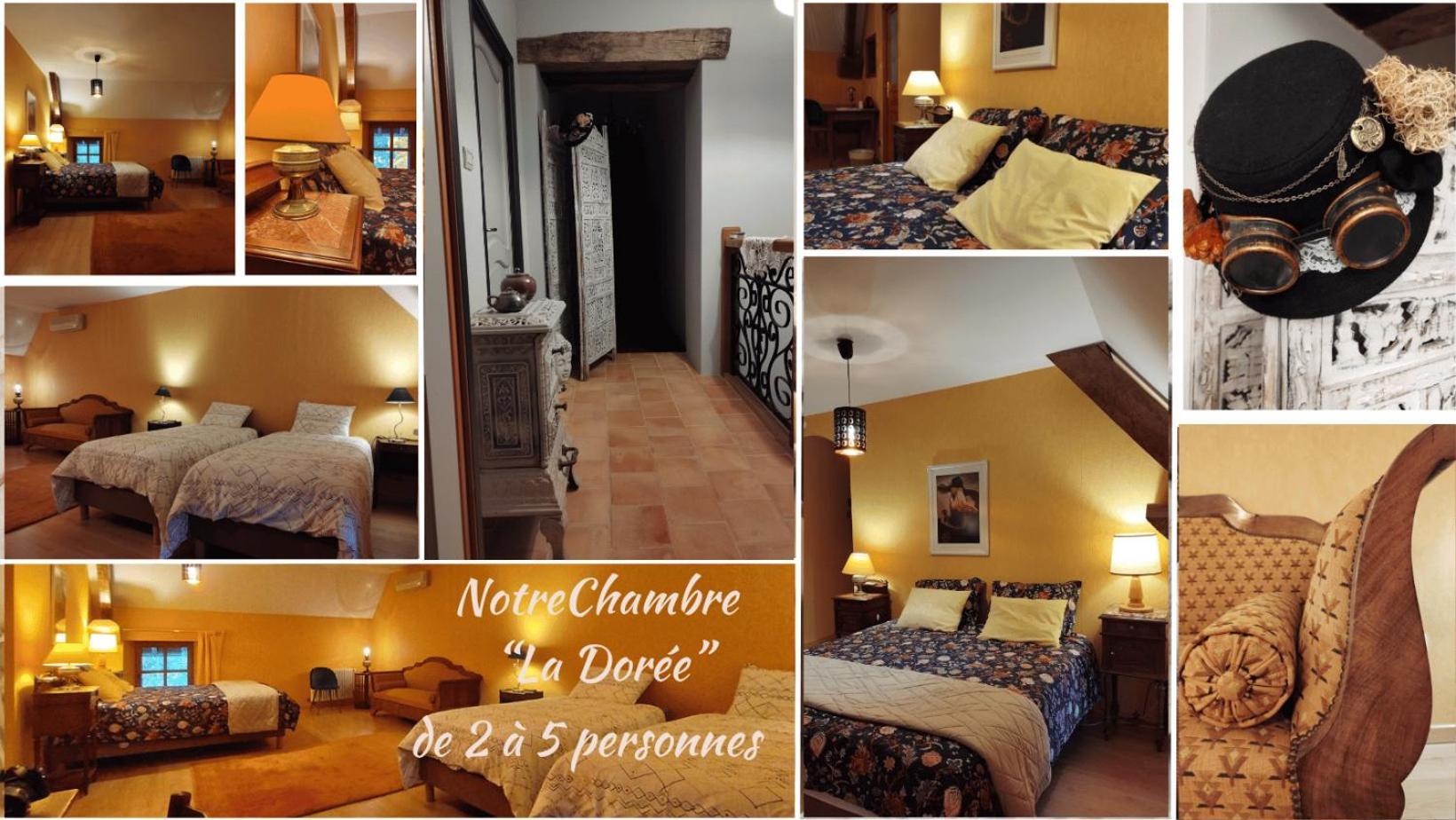 La Baudiniere, Chambre La Doree Boyer Bagian luar foto